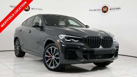 2022 BMW X6 for sale at INDY'S UNLIMITED MOTORS - UNLIMITED MOTORS in Westfield IN