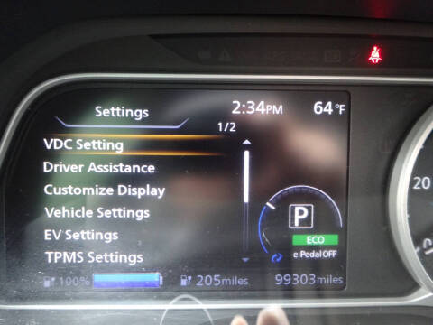 2019 Nissan LEAF SV PLUS