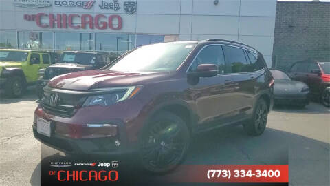 2022 Honda Pilot for sale at Chrysler Dodge Jeep RAM of Chicago in Chicago IL