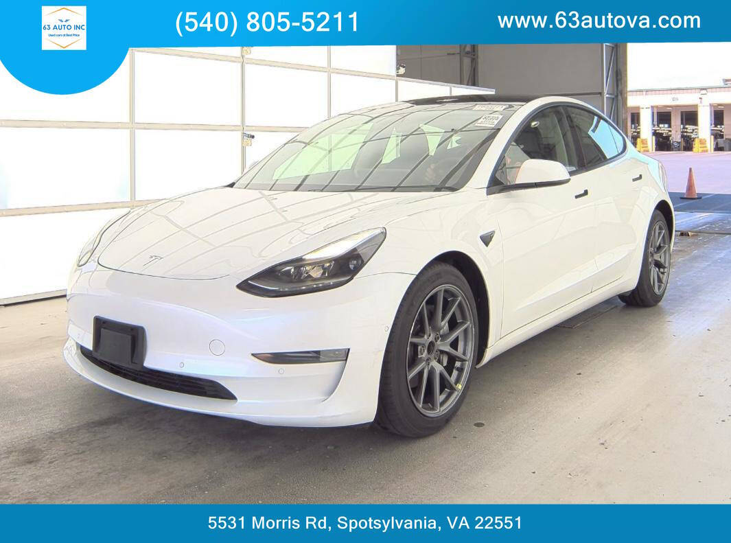 2021 Tesla Model 3 for sale at 63 Auto Inc in Spotsylvania, VA