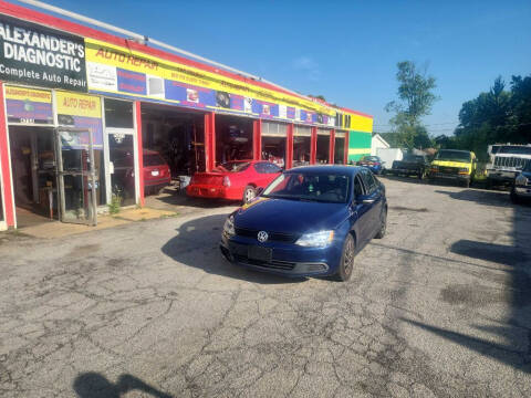 2012 Volkswagen Jetta for sale at Alexander's Diagnostic Sales and Service in Youngstown OH
