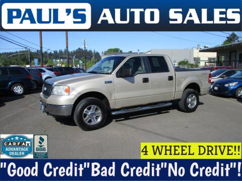 2008 Ford F-150 for sale at Paul's Auto Sales in Eugene OR