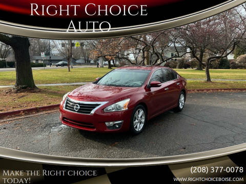 2015 Nissan Altima for sale at Right Choice Auto in Boise ID