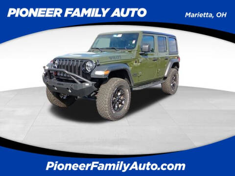 2021 Jeep Wrangler Unlimited for sale at Pioneer Family Preowned Autos of WILLIAMSTOWN in Williamstown WV