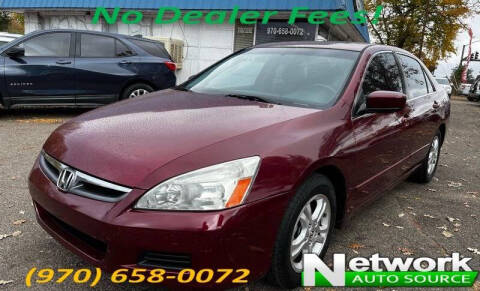 2006 Honda Accord for sale at Network Auto Source Inc in Loveland CO