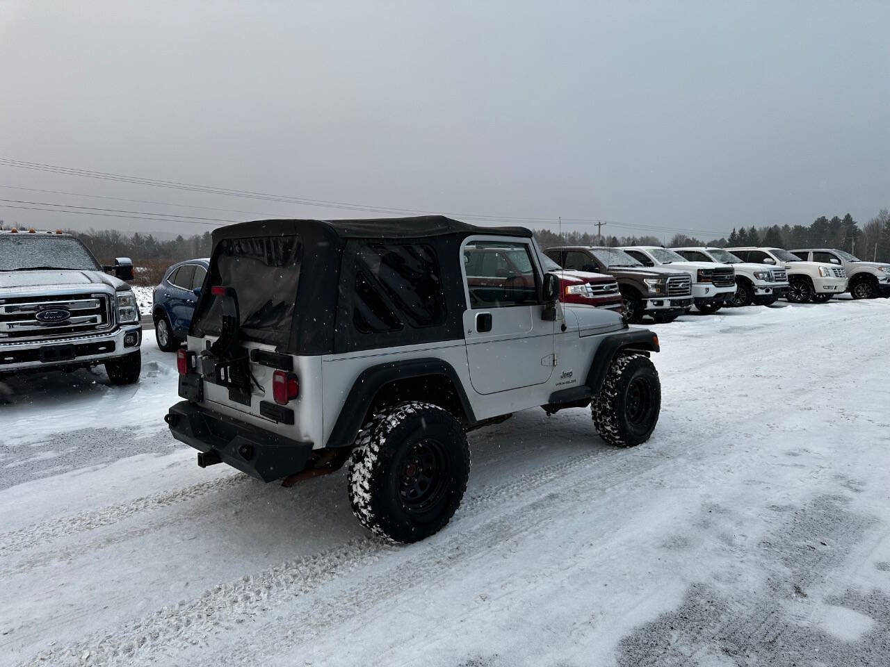 2005 Jeep Wrangler for sale at Riverside Motors in Glenfield, NY