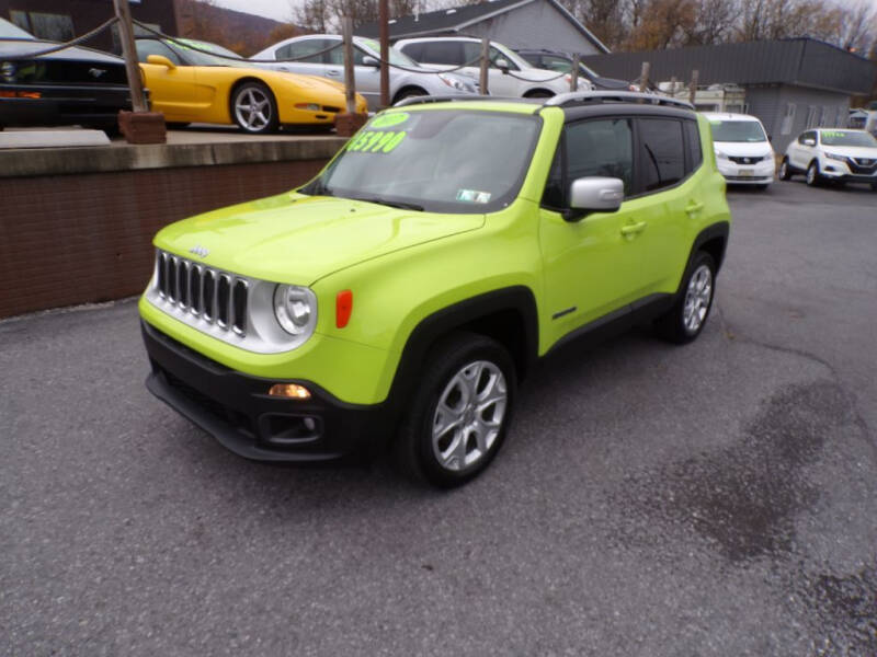 2017 Jeep Renegade for sale at WORKMAN AUTO INC in Bellefonte PA