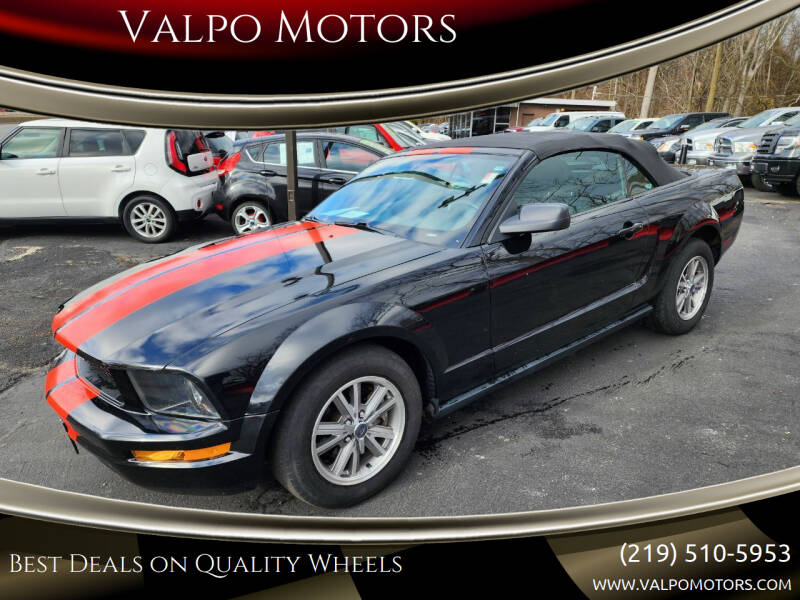 2005 Ford Mustang for sale at Valpo Motors in Valparaiso IN