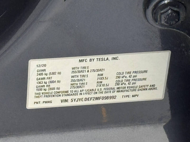 2021 Tesla Model Y Performance