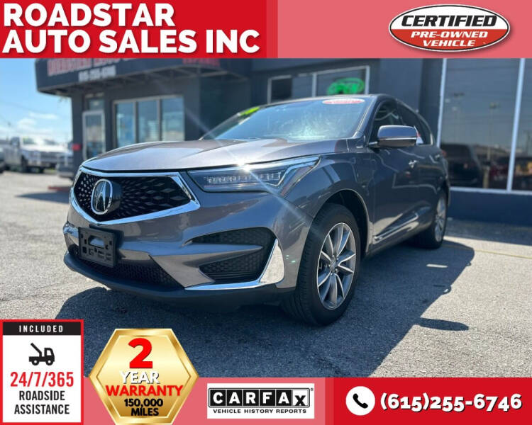 2019 Acura RDX for sale at Roadstar Auto Sales Inc in Nashville TN