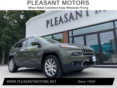2018 Jeep Cherokee for sale at Pleasant Motors in New Bedford MA