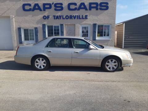 2007 Cadillac DTS for sale at Caps Cars Of Taylorville in Taylorville IL
