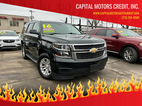 2016 Chevrolet Tahoe for sale at Capital Motors Credit, Inc. in Chicago IL
