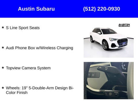 2022 Audi Q3 quattro S line Prem Plus 45 TFSI