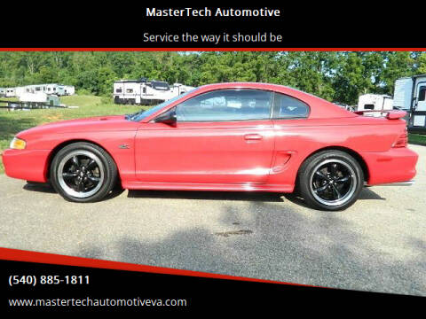 1994 Ford Mustang for sale at MasterTech Automotive in Staunton VA