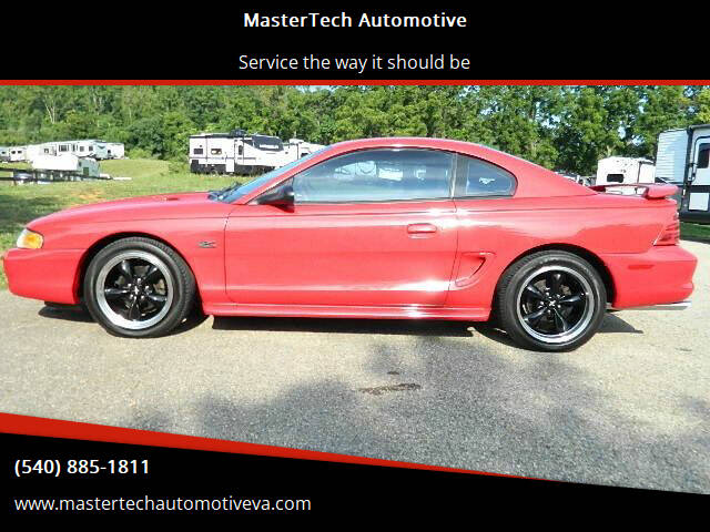 1994 Ford Mustang for sale at MasterTech Automotive in Staunton VA