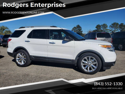2013 Ford Explorer for sale at Rodgers Enterprises in North Charleston SC