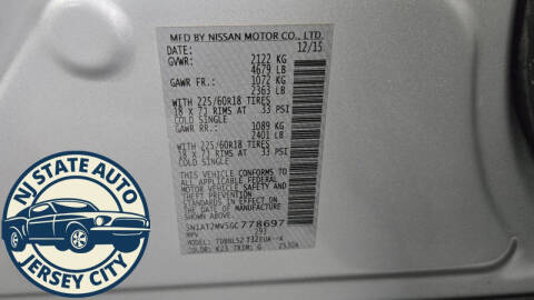 2016 Nissan Rogue SL