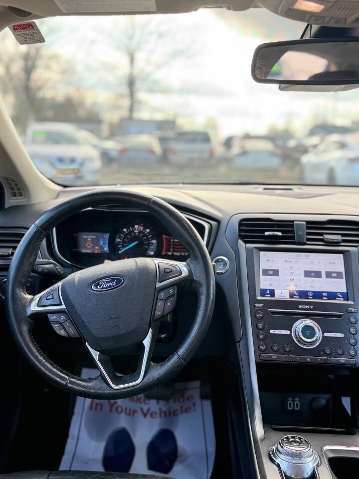 2019 Ford Fusion Hybrid for sale at Joes Blvd Auto Sales in Hopewell, VA