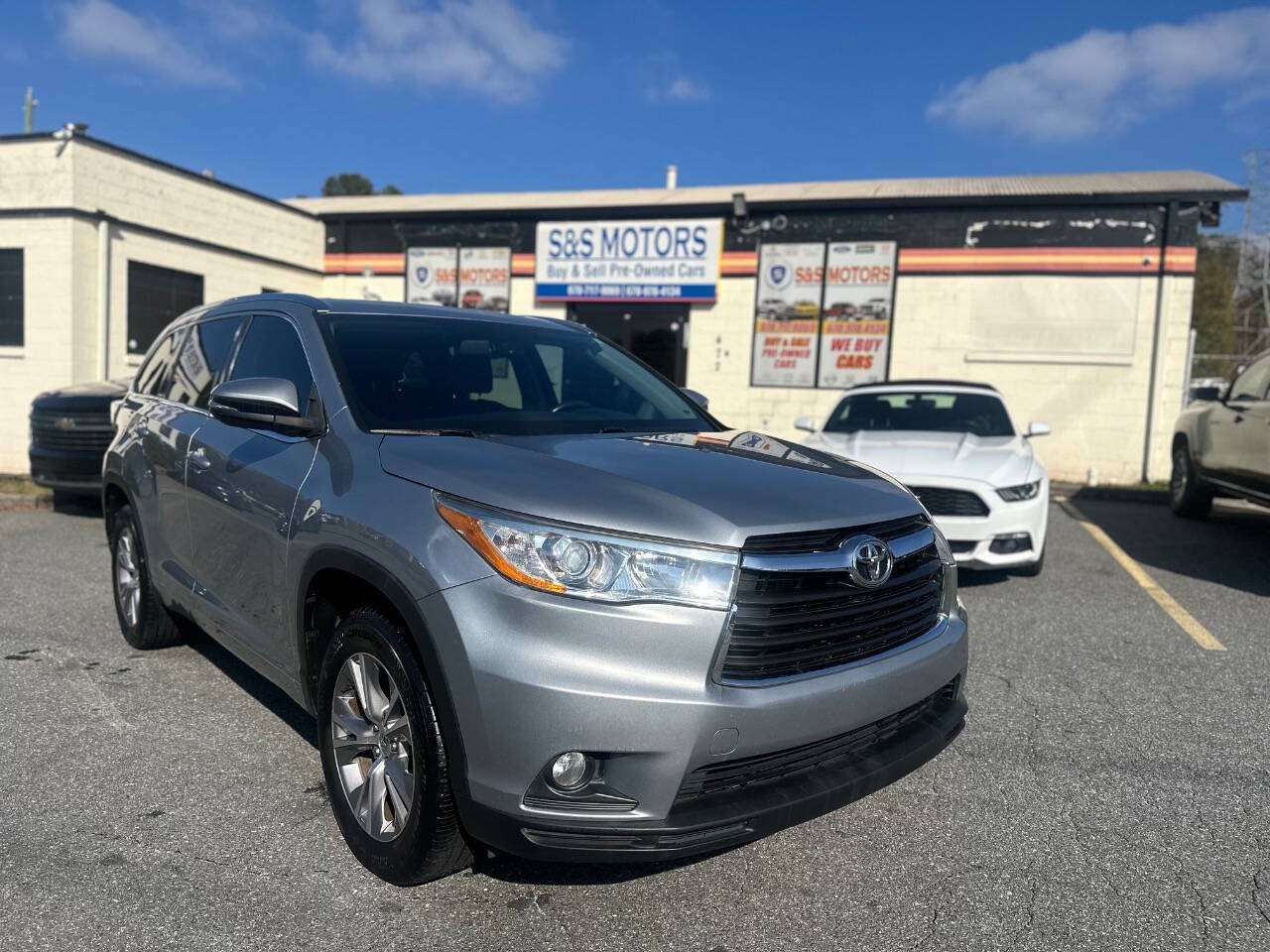 2014 Toyota Highlander for sale at S & S Motors in Marietta, GA