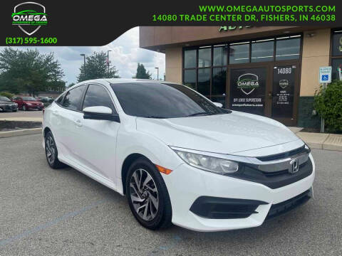 2018 Honda Civic for sale at Omega Autosports of Fishers in Fishers IN