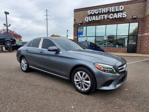 2019 Mercedes-Benz C-Class for sale at SOUTHFIELD QUALITY CARS in Detroit MI