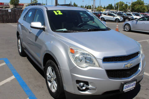 2012 Chevrolet Equinox for sale at Choice Auto & Truck in Sacramento CA