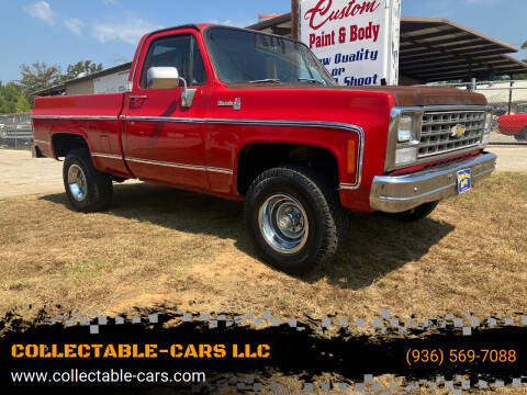 1980 Chevrolet C/K 10 Series for sale at COLLECTABLE-CARS LLC in Nacogdoches TX