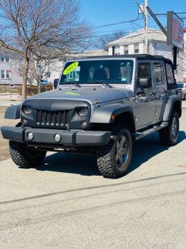 2013 Jeep Wrangler Unlimited for sale at Best Cars Auto Sales in Everett MA