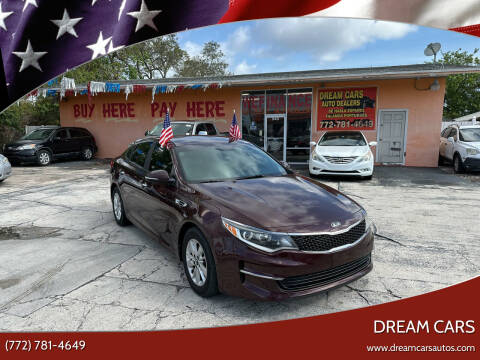 2016 Kia Optima for sale at DREAM CARS in Stuart FL