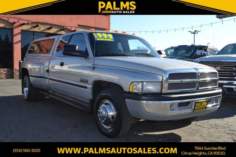 1999 Dodge Ram 3500 for sale at Palms Auto Sales in Citrus Heights CA