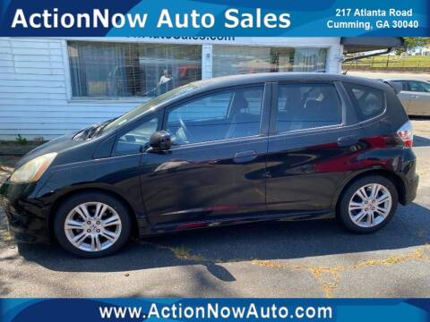 2009 Honda Fit for sale at ACTION NOW AUTO SALES in Cumming GA