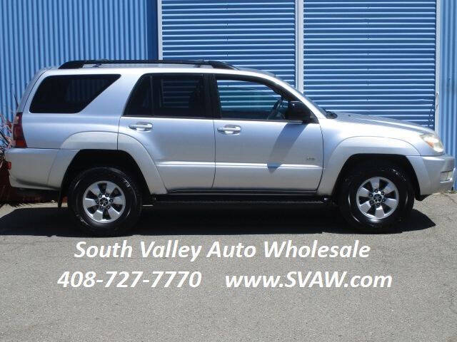 2005 Toyota 4Runner for sale at South Valley Auto Wholesale in Santa Clara, CA