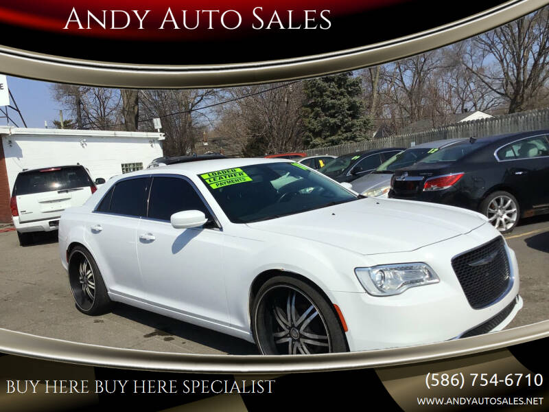 2018 Chrysler 300 for sale at Andy Auto Sales in Warren MI