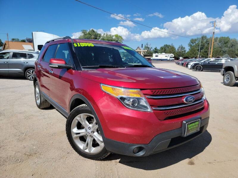 2014 Ford Explorer for sale at Canyon View Auto Sales in Cedar City UT