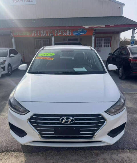 2019 Hyundai ACCENT for sale at Its A Deal LLC in Raeford, NC