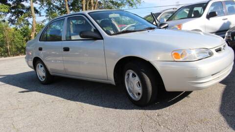 1999 Toyota Corolla for sale at NORCROSS MOTORSPORTS in Norcross GA