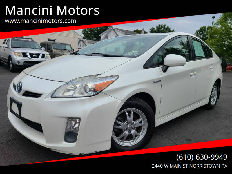 2010 Toyota Prius for sale at Mancini Motors in Norristown PA