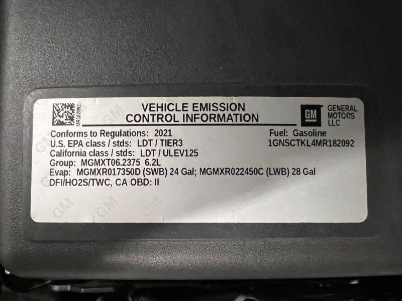 2021 Chevrolet Tahoe High Country