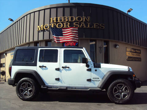 2016 Jeep Wrangler Unlimited for sale at Hibdon Motor Sales in Clinton Township MI