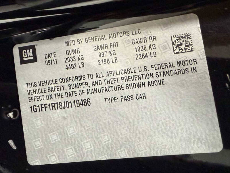 2018 Chevrolet Camaro SS