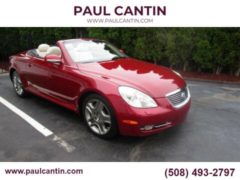 2008 Lexus SC 430 for sale at PAUL CANTIN in Fall River MA