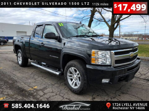 2011 Chevrolet Silverado 1500 for sale at Daskal Auto LLC in Rochester NY