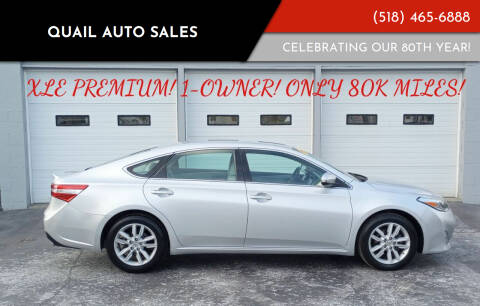 2014 Toyota Avalon for sale at Quail Auto Sales in Albany NY
