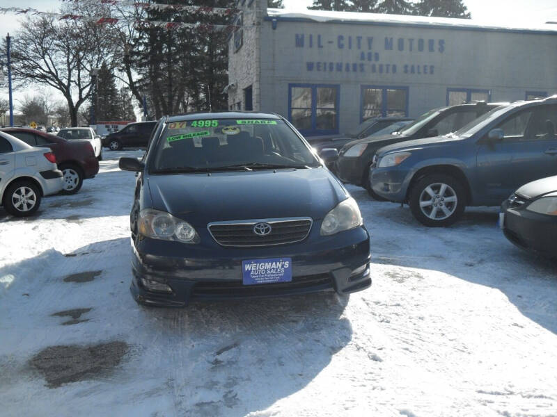 2007 Toyota Corolla for sale at Weigman's Auto Sales in Milwaukee WI