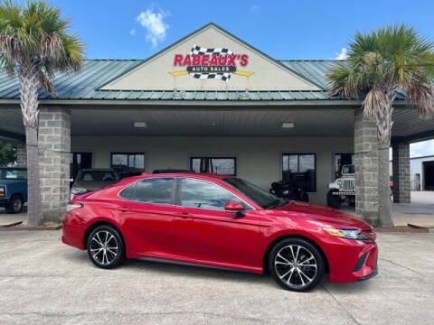 2019 Toyota Camry for sale at Rabeaux's Auto Sales in Lafayette LA
