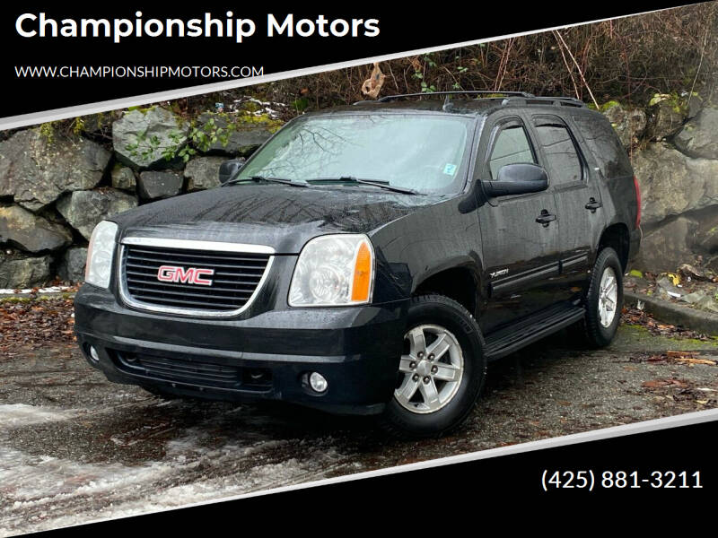 2011 GMC Yukon for sale at Championship Motors in Redmond WA