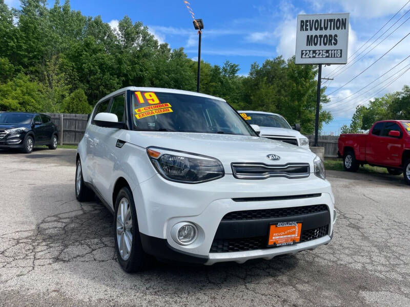 2019 Kia Soul for sale at REVOLUTION MOTORS LLC in Waukegan IL