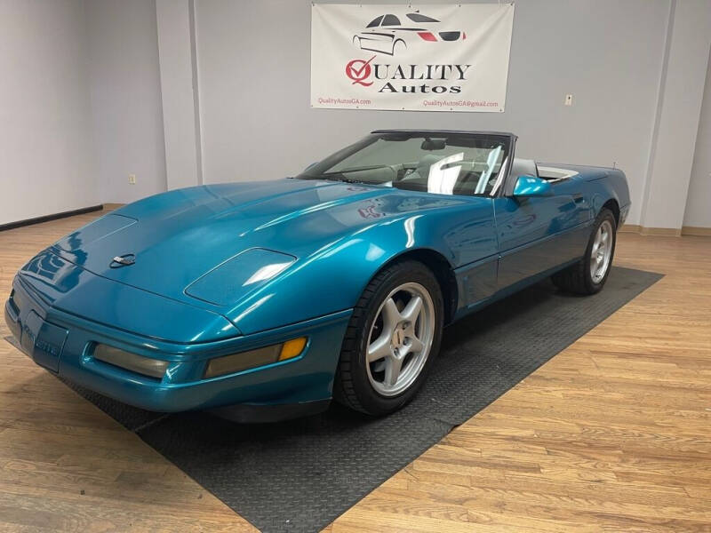 1996 Chevrolet Corvette for sale at Quality Autos in Marietta GA