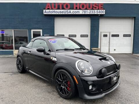 2012 MINI Cooper Coupe for sale at Auto House USA in Saugus MA